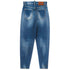 Dsquared² Blue Cotton High-Waisted Jean